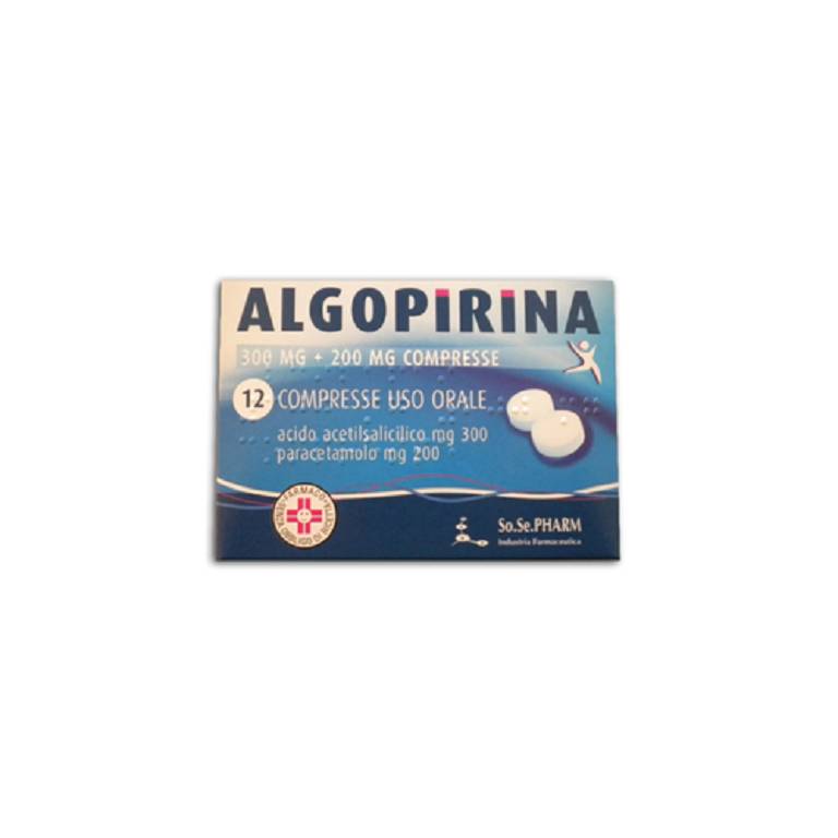 ALGOPIRINA*12CPR 300MG+200MG