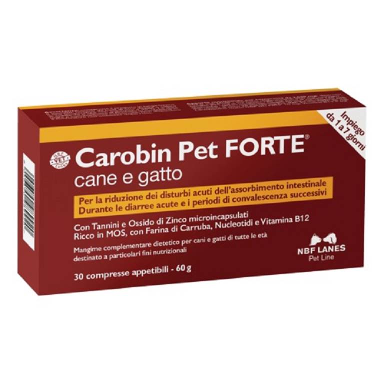 CAROBIN PET FORTE 30CPR