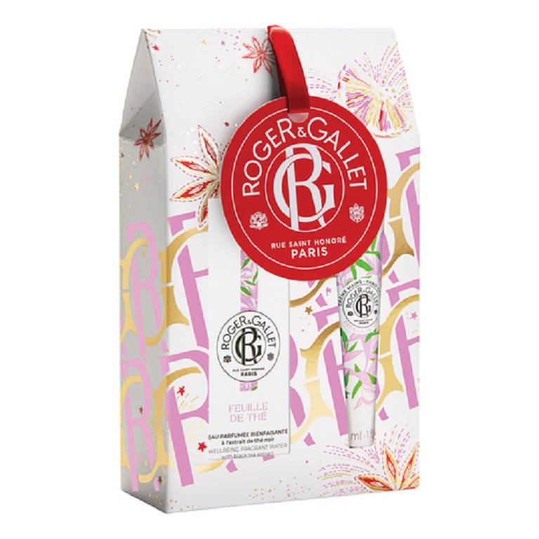 R&G SET NATALE FEUILLE THE 23