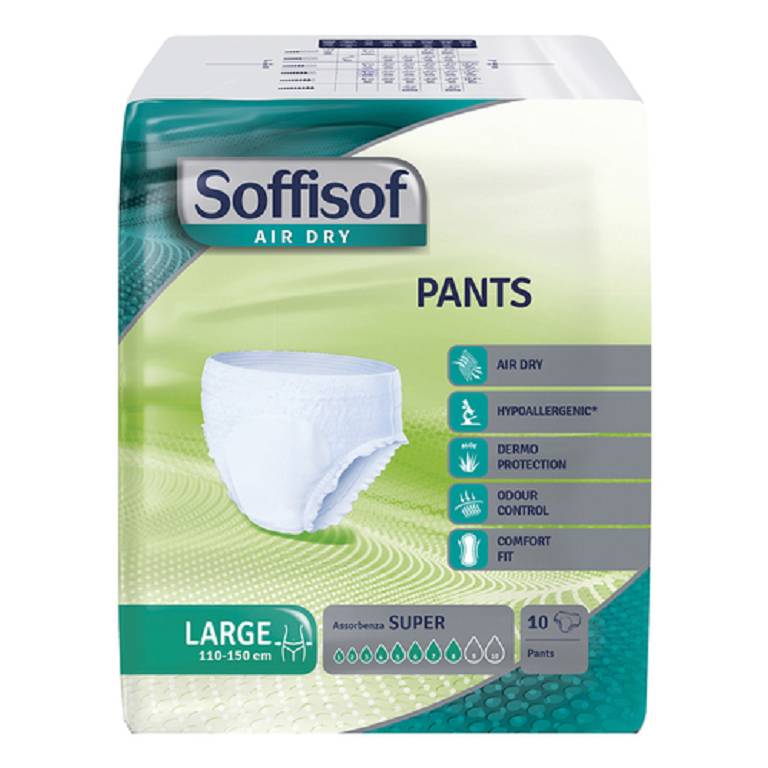 SOFFISOF AIR DRY PANTS SUPER L